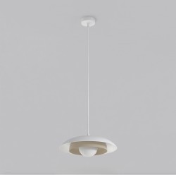 Skin 1 WH biało-mokka, lampa wisząca, średnica 30cm do kuchni.jpg