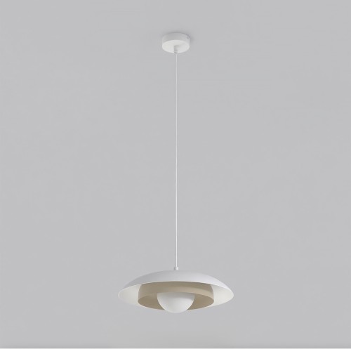 Skin 1 WH biało-mokka, lampa wisząca, średnica 30cm do kuchni.jpg
