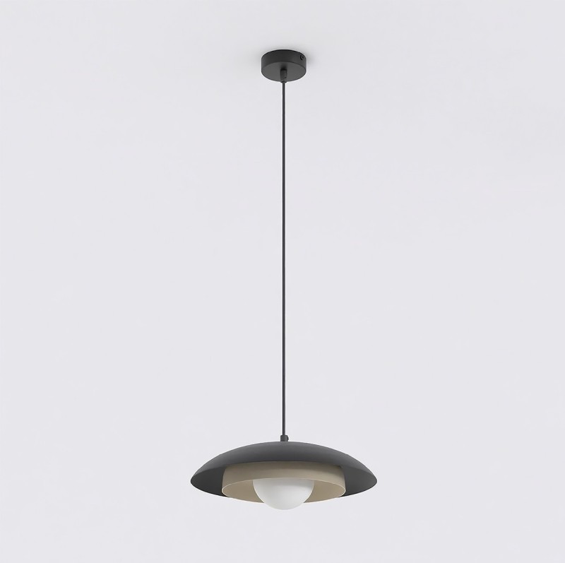 Nowoczesna lampa wisząca Skin BL Mokka średnica 30 cm.jpg