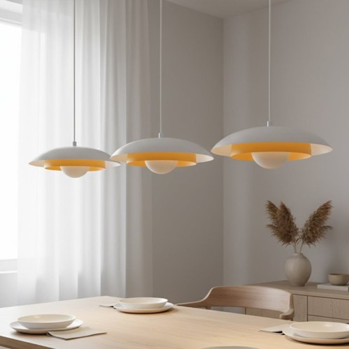 nowoczesna lampa Skin WH trzy klosze biało- pomarańczowe.jpg