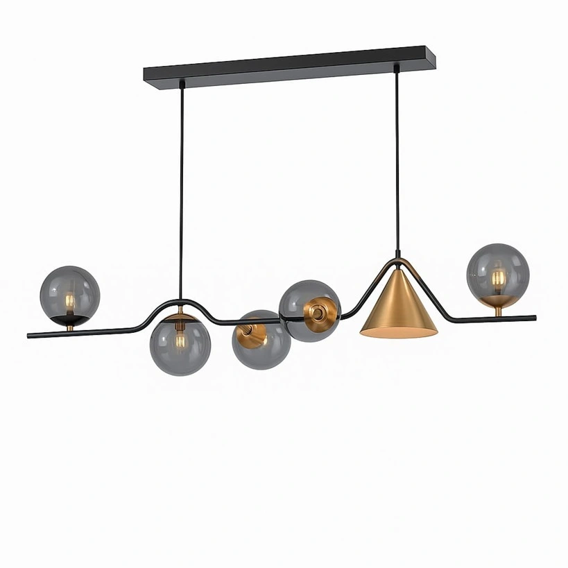 Wisząca-lampa-podłużna-nad-stół-w-kuchni-Torino-120-klosze-grafitowe.webp