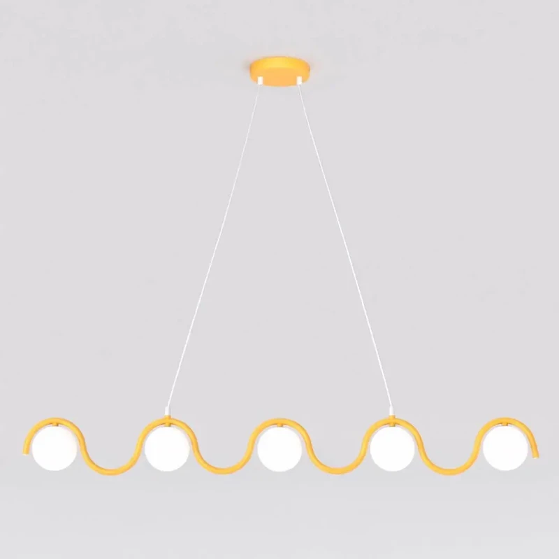 lampa-wisząca-Sinus-5-Orange-nad-stół-110-cm-5-kloszy-mlecznych.webp