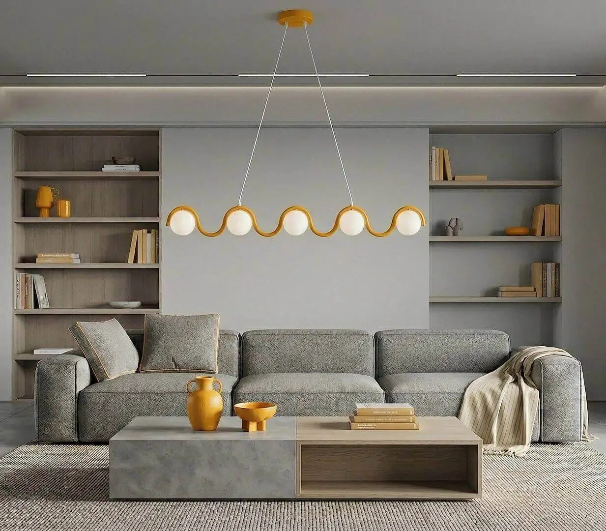 nowoczesna-lampa-nad-stół-do-salonu-Sinus-5-Orange-żólta-konstrukcja.webp