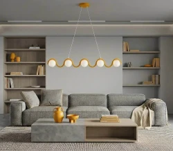 nowoczesna-lampa-nad-stół-do-salonu-Sinus-5-Orange-żólta-konstrukcja.webp
