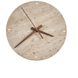 kinkiet-Natural-30-z-trawertynu-z-zegarem-LED-okrągły-30-cm.webp
