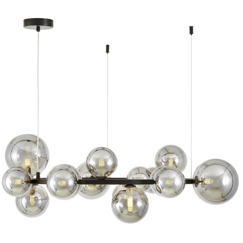 żyrandol Boston 85 D czarny z dymionymi szklanymi kloszami.jpg