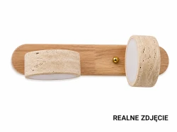 elegancki-kinkiet-do-sypialni-Natural-Long-Duo-światło-punktowe na listwie.webp