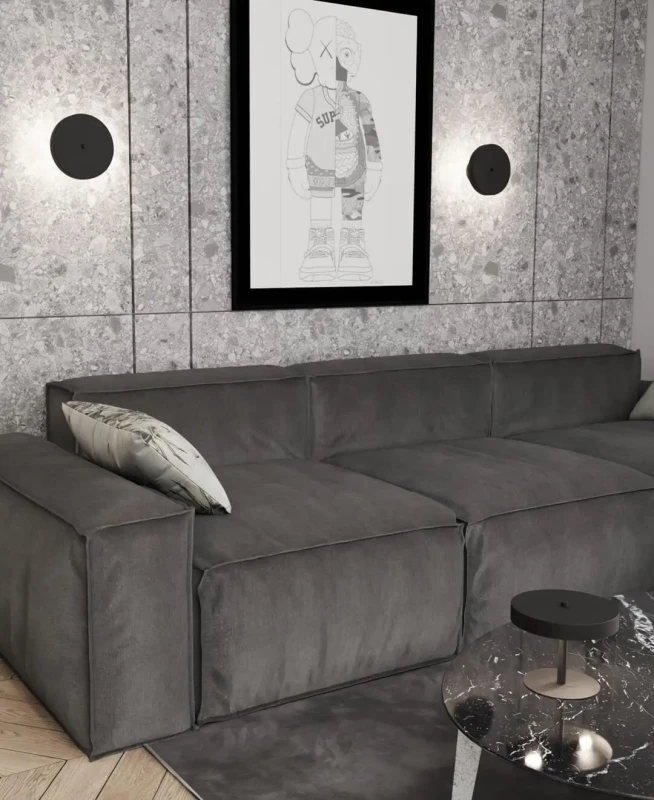 Czarna-lampa-ścienna-Nemo-Black-w-stylu-loft_-oświetlenie-dekoracyjne-do-sypialni-i-korytarza.webp
