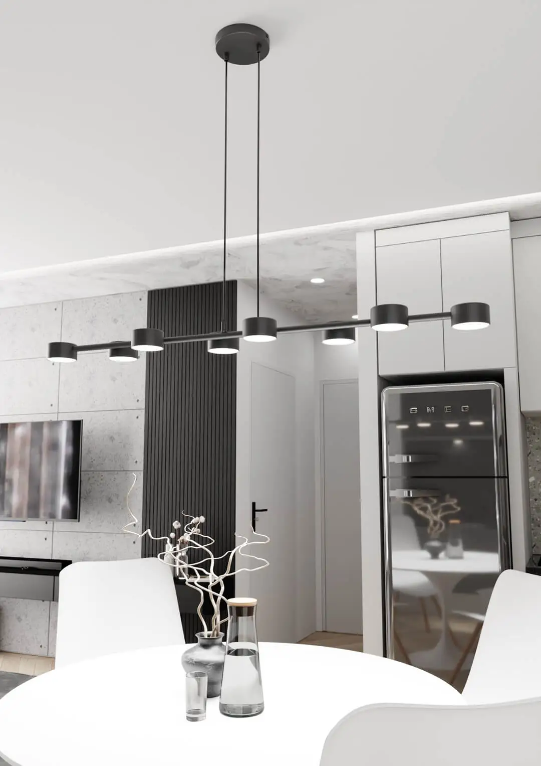 Megara-8-Black-czarna-industrialna-lampa-wisząca-8-kloszy-nad-stół.webp