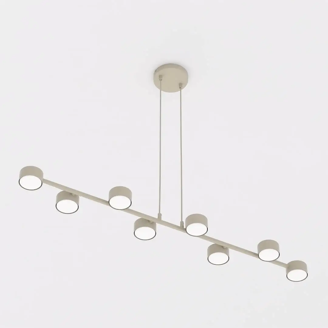 Megara-8-Mocca-–-długa-lampa-wisząca-nad-wyspę-kuchenną-8-kloszy.webp
