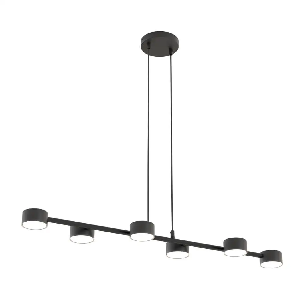 Megara-6-Black-liniowa-lampa-wisząca-6-kloszy-nad-stół-w-nowoczesnym-wnętrzu.webp