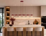 Lampa-wiszące-Megara-6-burgund-oświetlenie-wyspy-kuchennej-w-nowoczesnym-wnetrzu.webp