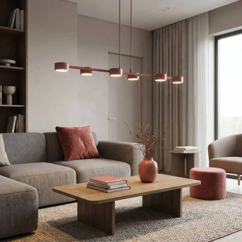 Megara-6-Coral-–-podłużna-lampa-wisząca-z-sześcioma-kloszami-w-loftowej-aranżacji.webp