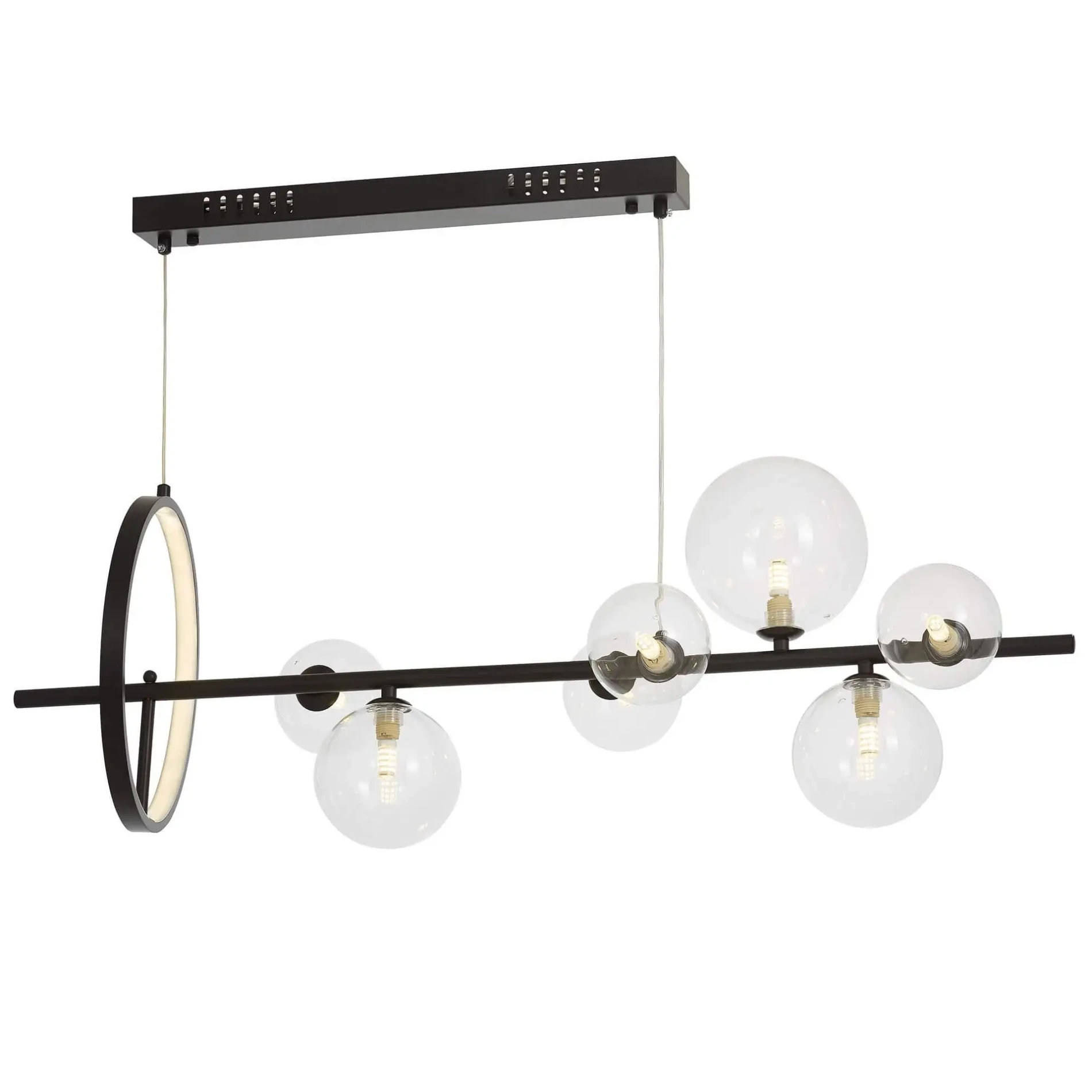 Żyrandol-podłużny-nad-stół_-lampa-wisząca-do-kuchni-Boston-Long-90cm-kolor-czarny_-szkło-przezroczys.webp