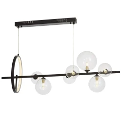 Żyrandol-podłużny-nad-stół_-lampa-wisząca-do-kuchni-Boston-Long-90cm-kolor-czarny_-szkło-przezroczys.webp