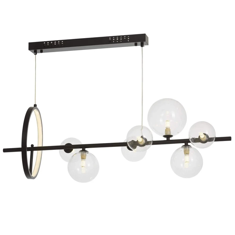 Żyrandol-podłużny-nad-stół_-lampa-wisząca-do-kuchni-Boston-Long-90cm-kolor-czarny_-szkło-przezroczys.webp