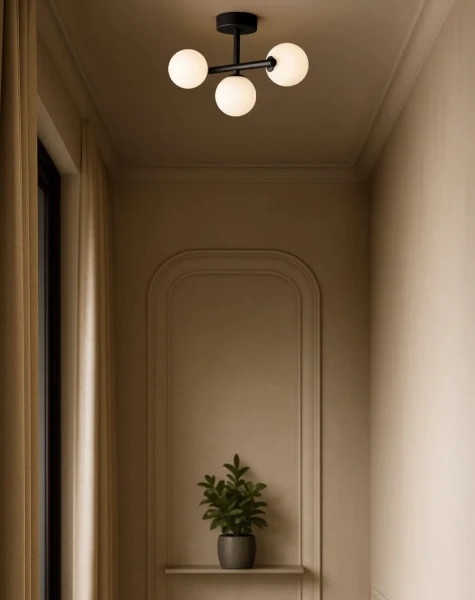 Oświetlenie-w-korytarzu-lampa-sufitowa-Ardi-3-Black.webp