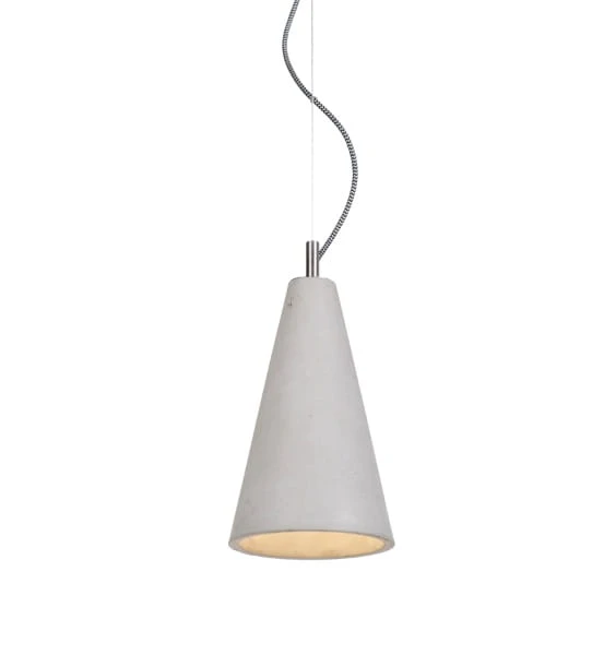 KOBE 2 betonowa lampa sufitowa, wysokość 29 cm