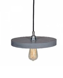 Industrialna betonowa lampa wisząca PRIMITIVO
