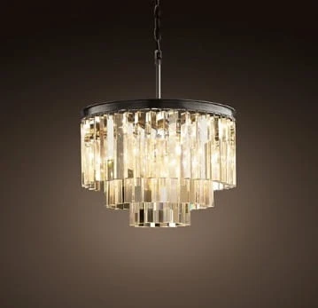Żyrandol kryształowy kaskada Quartz Fall 50cm
