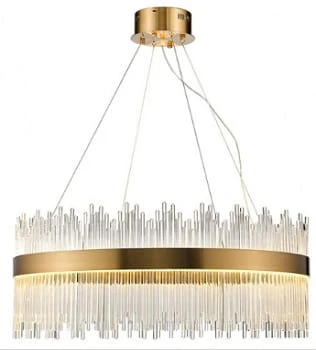 Dora Cristal  60cm żyrandol kryształowy LED