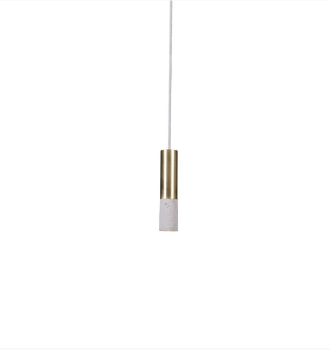 Kalla Brass  lampa betonowa sufitowa rózne długości