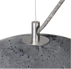 SFERA XL  betonowa lampa sufitowa, średnica 62 cm