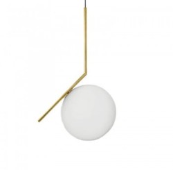 White Ball 30 lampa nowoczesna wisząca biała kula średnica 30cm