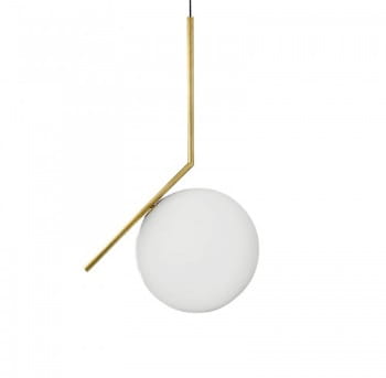 White Ball 30 lampa nowoczesna wisząca biała kula średnica 30cm