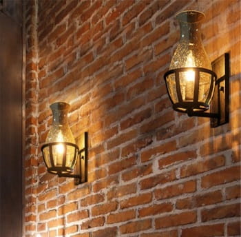 Vintage Arkona kinkiet retro rustykalny