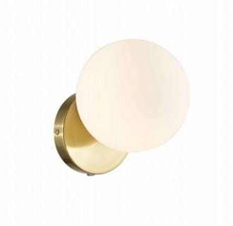 White Ball Round Wall biała kula kinkiet nowoczesny biały