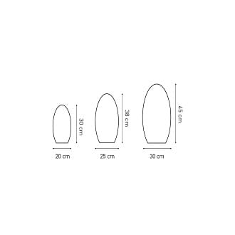 Cocco Kokon mono color lampa wisząca średnica 20,  25, 30cm