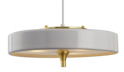 Classic White wisząca nowoczesna lampa Art. Deco