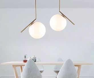White Ball 30 lampa  nowoczesna wisząca  biała kula średnica 30cm