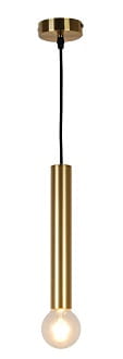 Dallas Long pojedyncza lampa wisząca w kolorze złotym