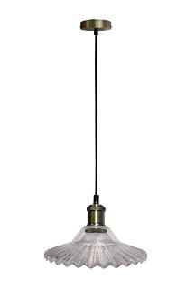 Geneva wisząca lampa klosz z grubego szkła