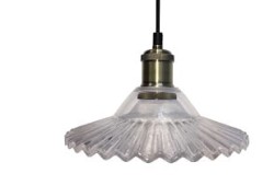 Geneva wisząca lampa klosz z grubego szkła