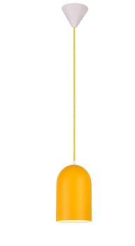 Oss żółta nowoczesna lampa wisząca