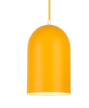 Oss żółta nowoczesna lampa wisząca