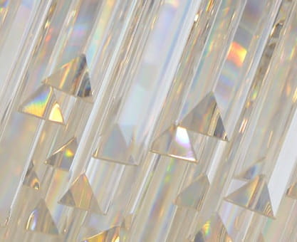 Illuminating Chrom Chandelier – żyrandol  kryształowy 60cm