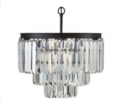 Żyrandol kryształowy kaskada Quartz Fall 50cm