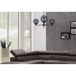 Aldar 3 lampa wisząca nowoczesna trzy szklane klosze