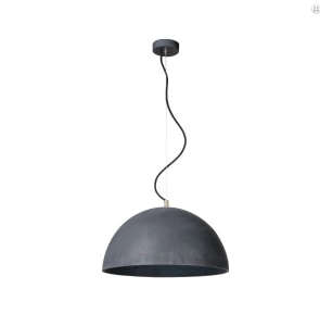 SFERA L betonowa lampa sufitowa, średnica 47 cm
