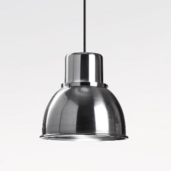 Reflex Mini regulowana stal polerowana lampa wisząca retro