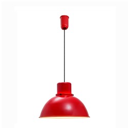 REFLEX MAXI Czerwona lampa wisząca retro
