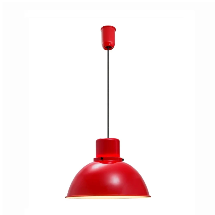REFLEX MAXI Czerwona lampa wisząca retro