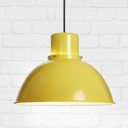 REFLEX MAXI Żólta lampa wisząca retro