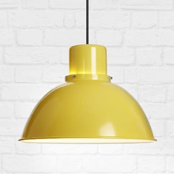 REFLEX MAXI Żólta lampa wisząca retro