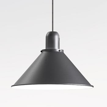 Reflex Stożek grafitowa lampa wisząca w stylu retro