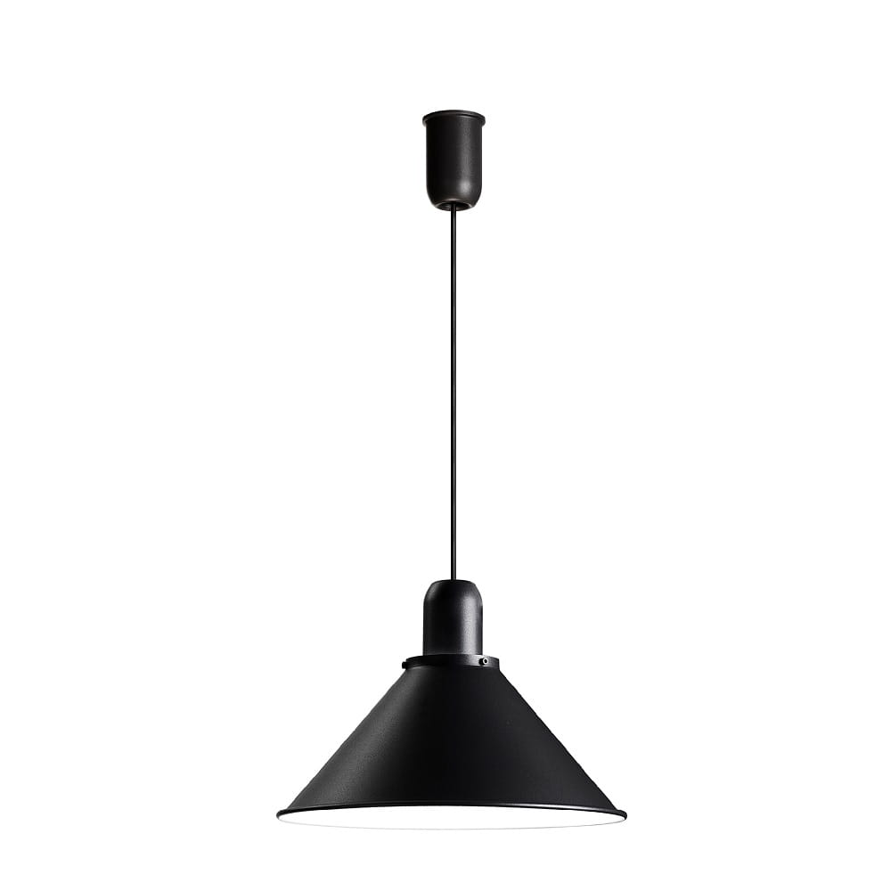 Reflex Stożek grafitowa lampa wisząca w stylu retro